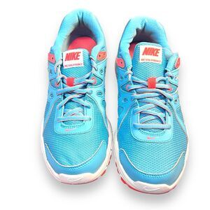 Women's Nike Revolution 2 Sneakers Tennis Athletic Shoes sz 10 Turquoise Coral